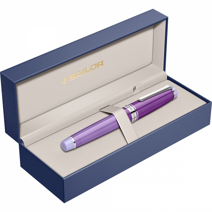 Stilou Pro Gear LP Cocktail No. 3 Blue Lavender Margarita RHT Regular Size 21K, Sailor [9]