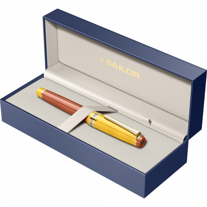 Stilou Pro Gear LP Moonlight Over The Ocean GT Slim Size 14K, Sailor [2]