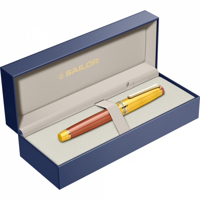 Stilou Pro Gear LP Moonlight Over The Ocean GT Slim Size 14K, Sailor [11]