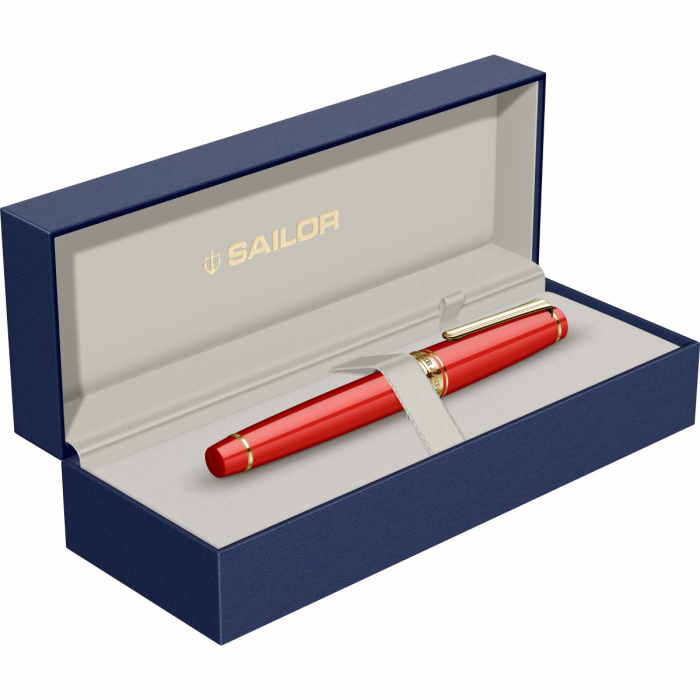 Stilou Pro Gear Sapporo Red GT, Slim Size14K, Sailor [7]