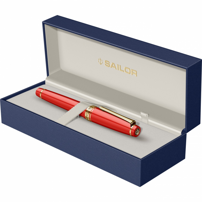 Stilou Pro Gear Sapporo Red GT, Slim Size14K, Sailor [2]