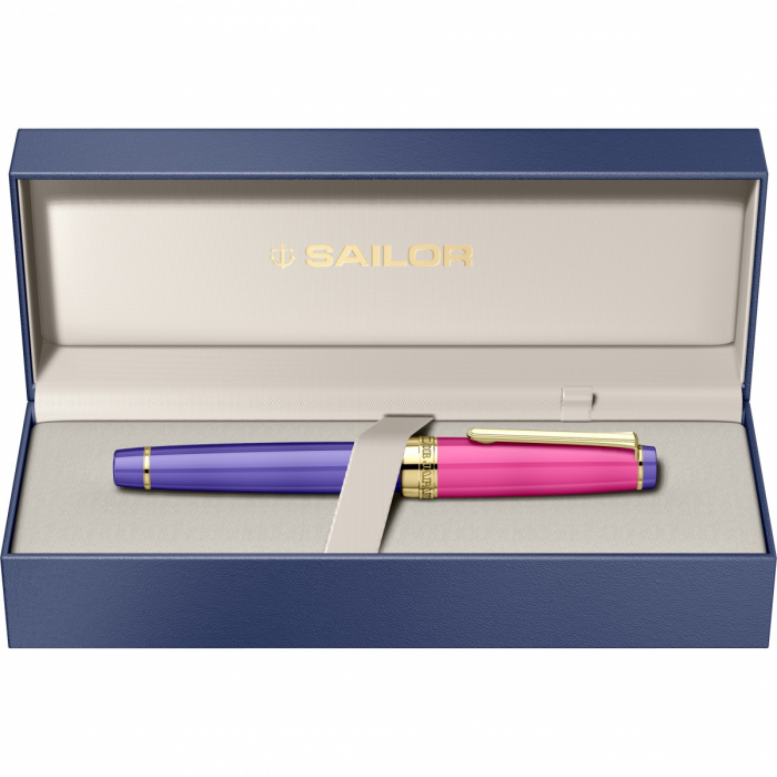 Stilou Pro Gear SE Spring Sky GT Slim Size 14K, Sailor [4]