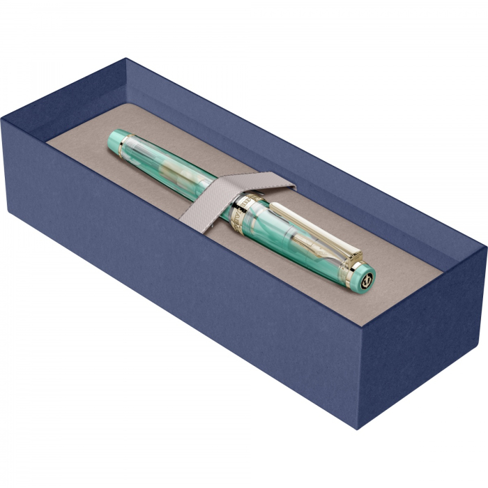 Stilou Pro Gear Slim Size PG Veilio II Pearl Mint GT 21K, Sailor [4]