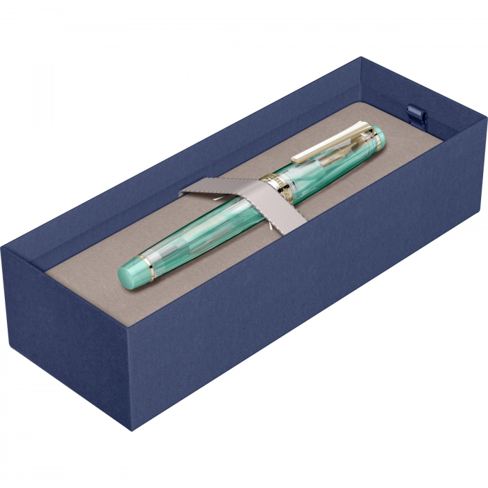 Stilou Pro Gear Slim Size PG Veilio II Pearl Mint GT 21K, Sailor [2]