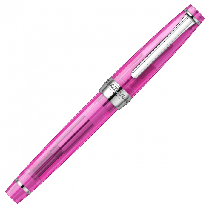 Stilou Pro Gear Slim Size Transparent Pink RHT 14K Sailor [3]