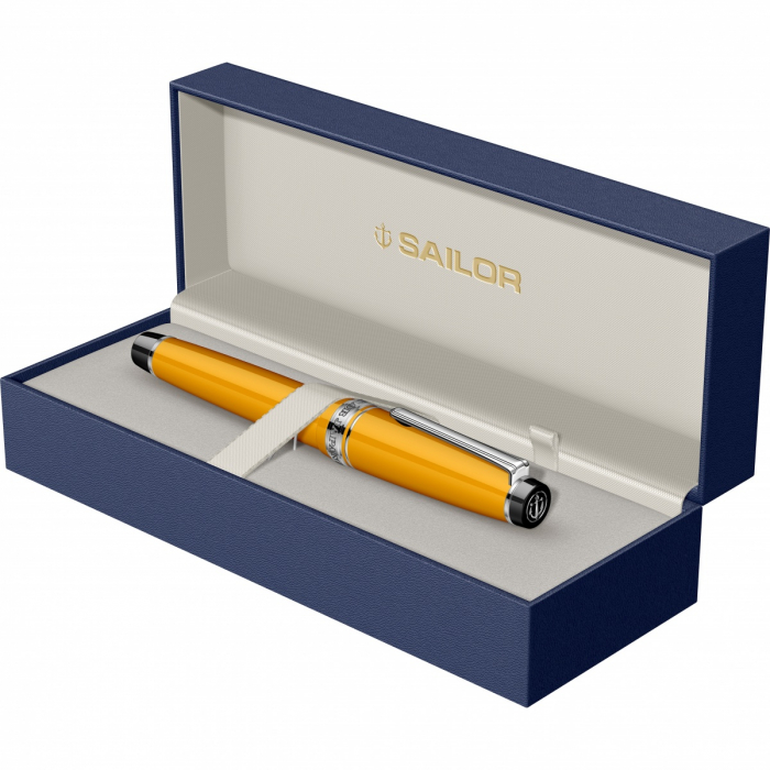 Stilou Pro Gear Yellow RHT Regular Size, 21K, Sailor [9]