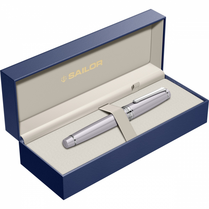 Stilou ProGear Shikiori Sansui Kamoshika Lilac RHT Slim Size 14K, Sailor [6]