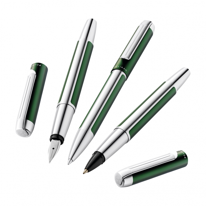 Stilou Pura P40 Silver Green, Pelikan [7]