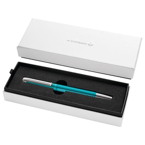 Stilou Pura P40 Turquoise în Cutie Cadou, Pelikan [5]
