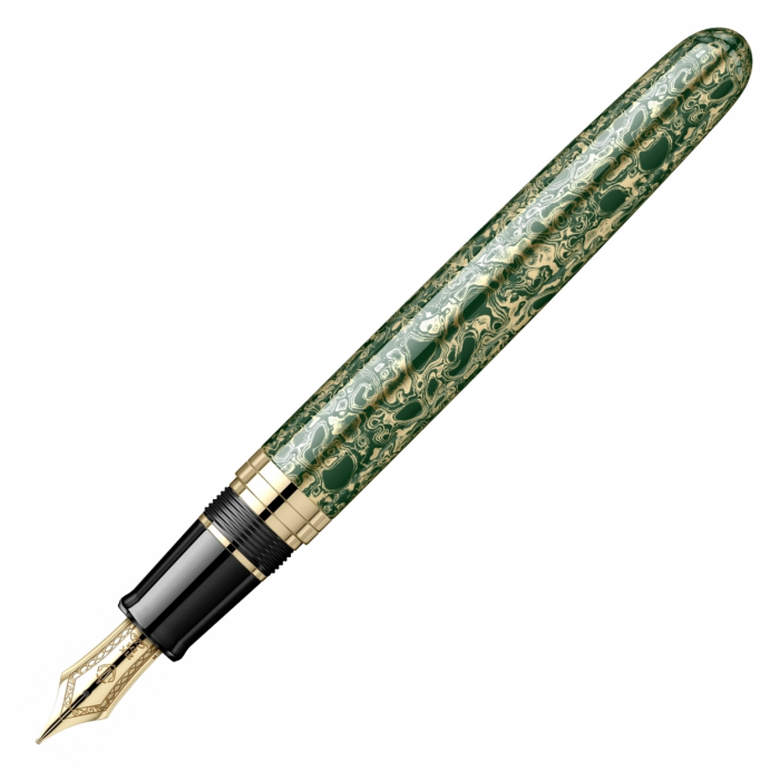 Stilou Rei SOE Aomori Fugamon-nuri Ochiguri-iro King Size, 21K, Sailor [5]