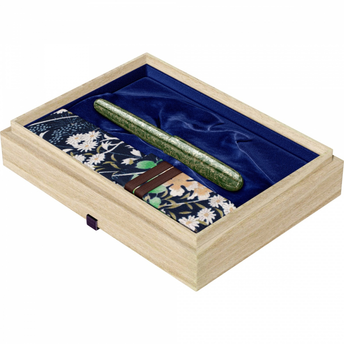 Stilou Rei SOE Aomori Fugamon-nuri Ochiguri-iro King Size, 21K, Sailor [4]