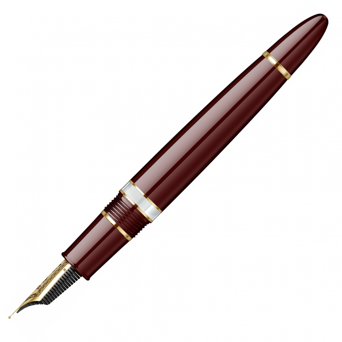 Stilou Sailor 1911 Large Size 21k Nib Realo Bordeaux GT [8]