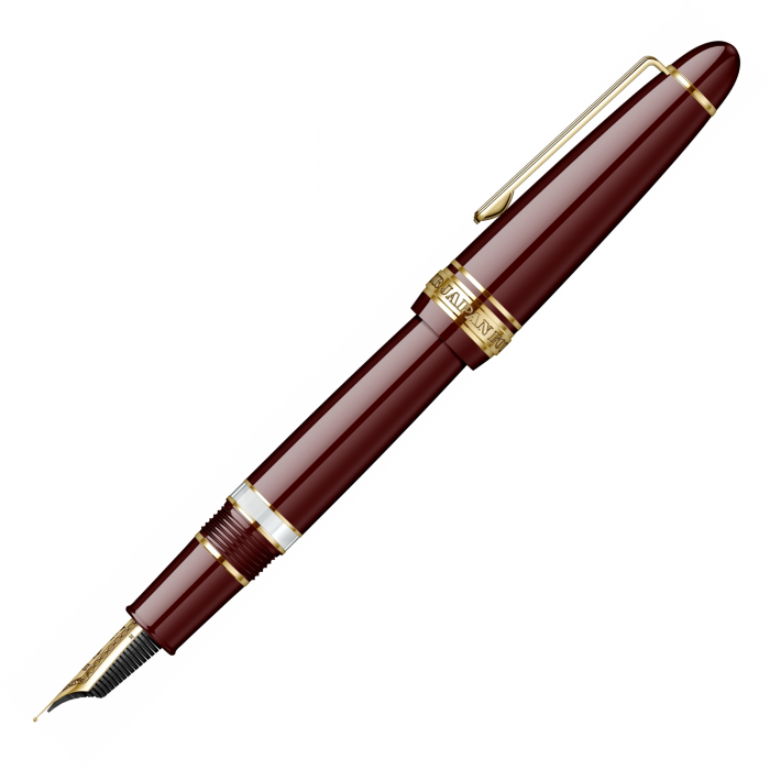 Stilou Sailor 1911 Large Size 21k Nib Realo Bordeaux GT [3]