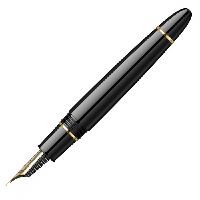Stilou Sailor King of Pens Large Size 21k Resin Black GT [6]