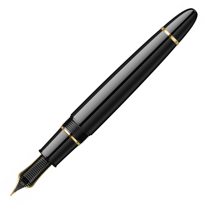 Stilou Sailor King of Pens Large Size 21k Resin Black GT [7]