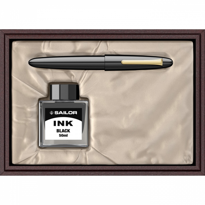 Stilou Sailor King of Pens Ringless Urushi Black GT King Size 21k [2]