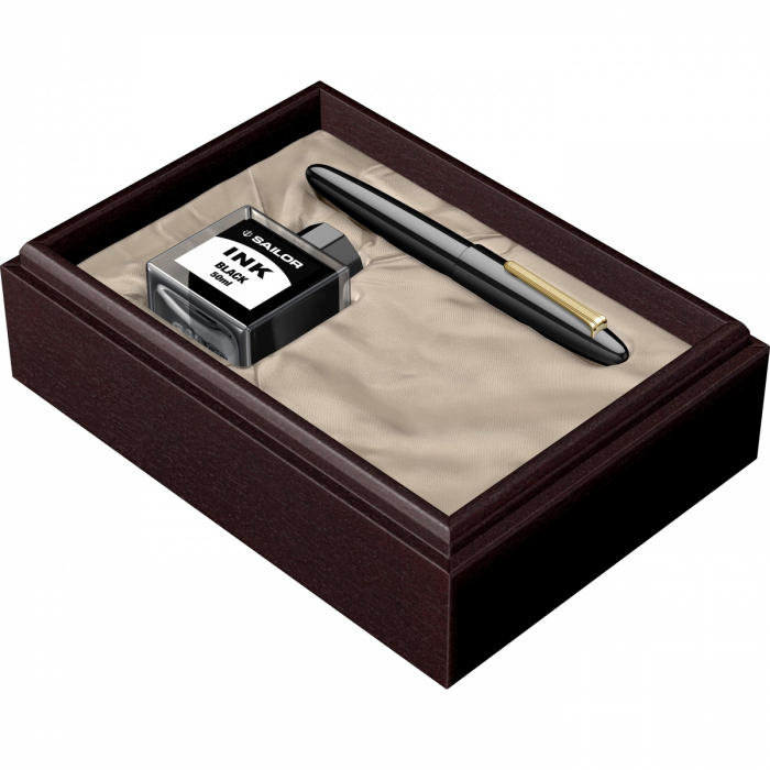 Stilou Sailor King of Pens Ringless Urushi Black GT King Size 21k [9]