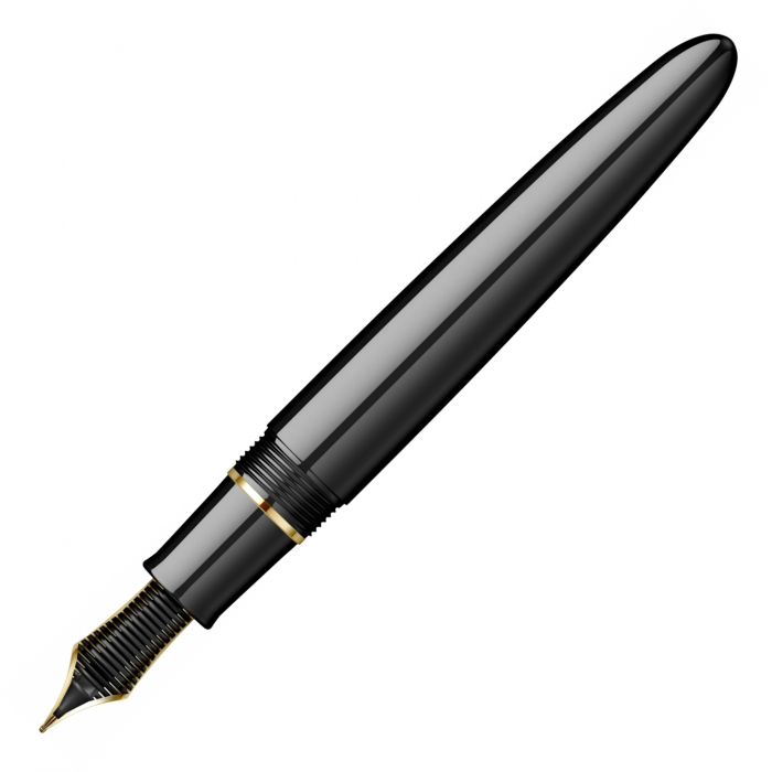 Stilou Sailor King of Pens Ringless Ebonite Black GT King Size 21k  [8]
