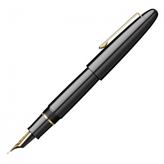 Stilou Sailor King of Pens Ringless Ebonite Black GT King Size 21k  [3]