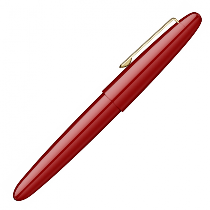 Stilou Sailor King of Pens Ringless Urushi Crimson Red GT, King Size 21k [5]