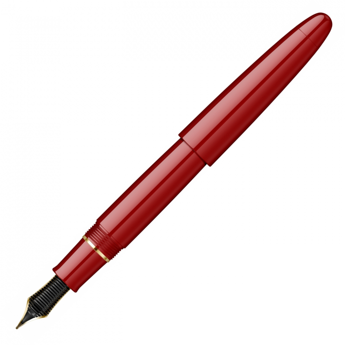 Stilou Sailor King of Pens Ringless Urushi Crimson Red GT, King Size 21k [11]