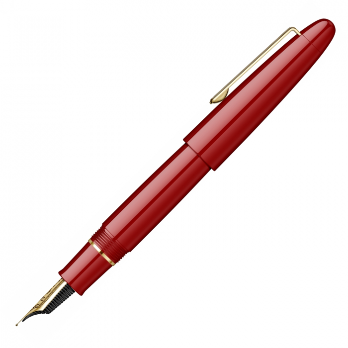 Stilou Sailor King of Pens Ringless Urushi Crimson Red GT, King Size 21k [7]