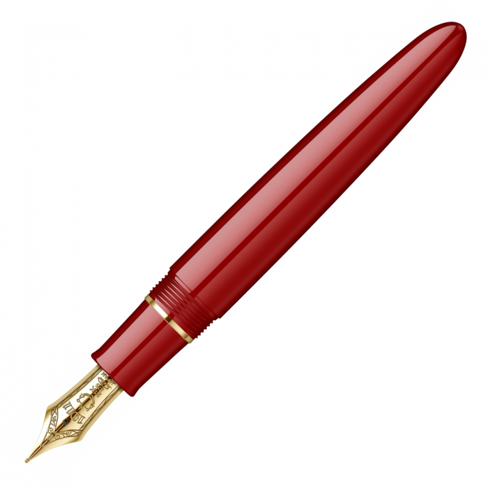 Stilou Sailor King of Pens Ringless Urushi Crimson Red GT, King Size 21k [4]