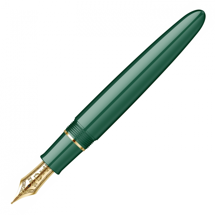 Stilou Sailor King of Pens Ringless Urushi Green GT, King Size 21k [7]