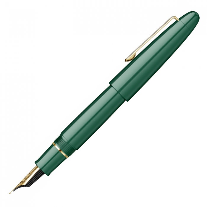 Stilou Sailor King of Pens Ringless Urushi Green GT, King Size 21k [3]
