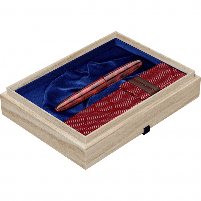 Stilou Sailor King of Pens Ripple Magma Ebonite King Size 21k  [2]