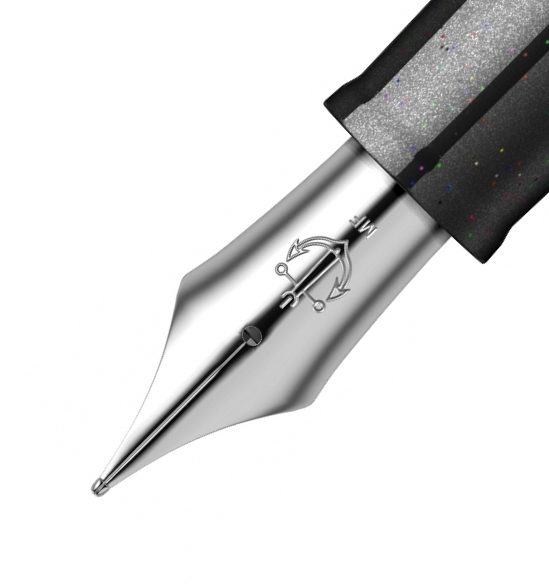 Stilou Sailor LECOULE Power Stone MORION Black CT [10]