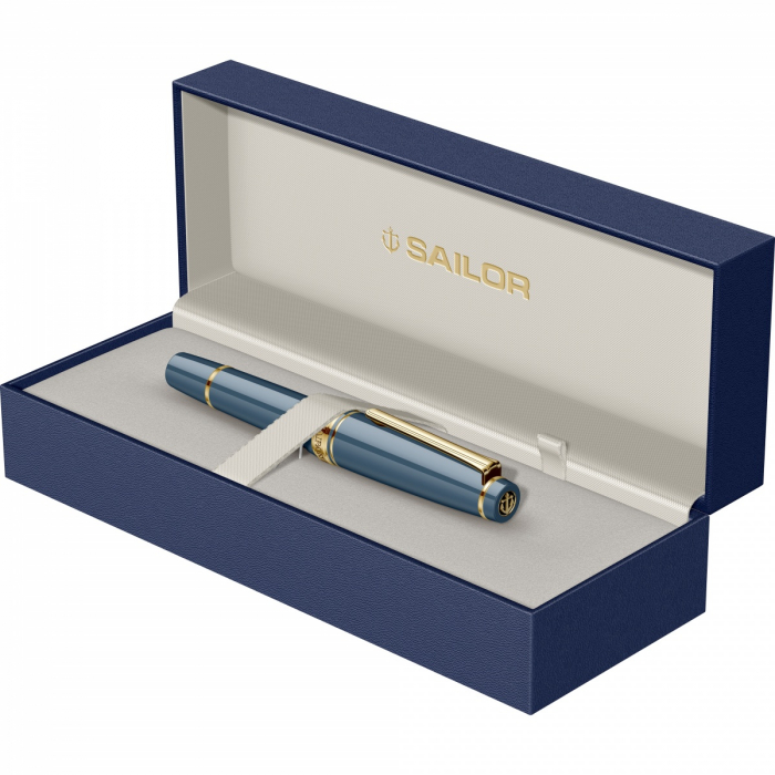 Stilou Sailor Pro Gear Ayur Blue GT, Slim Mini 14K [2]