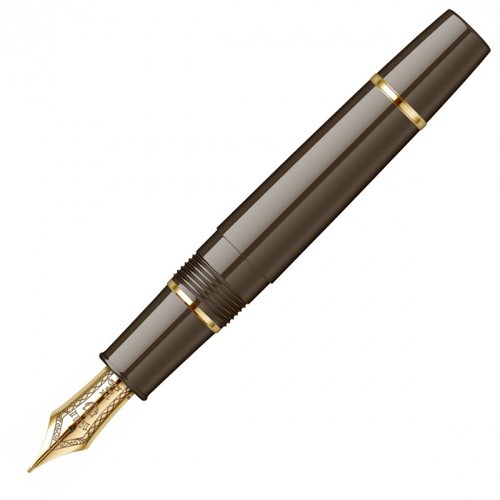Stilou Pro Gear Puff Brown GT, Slim Mini 14K Sailor [5]