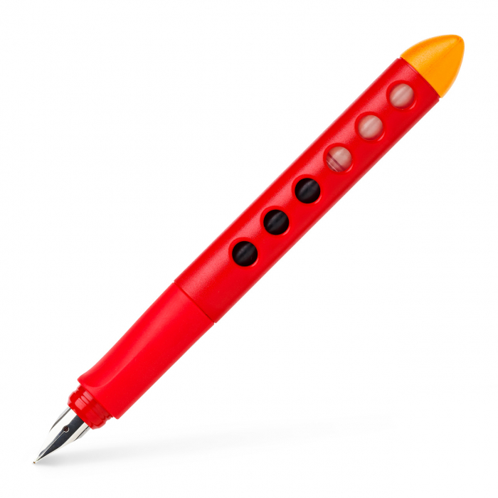 Stilou Scolar Scribolino Rosu, Faber-Castell [2]