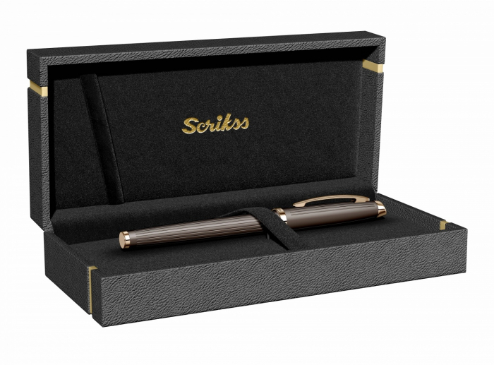 Stilou Oscar 39 Brown Pink Gold GT, Scrikss [2]
