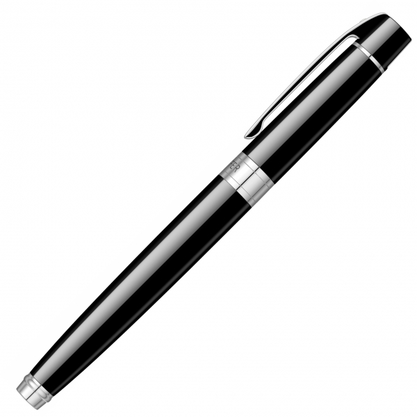 Stilou Sheaffer 300 Glossy Black CT [2]