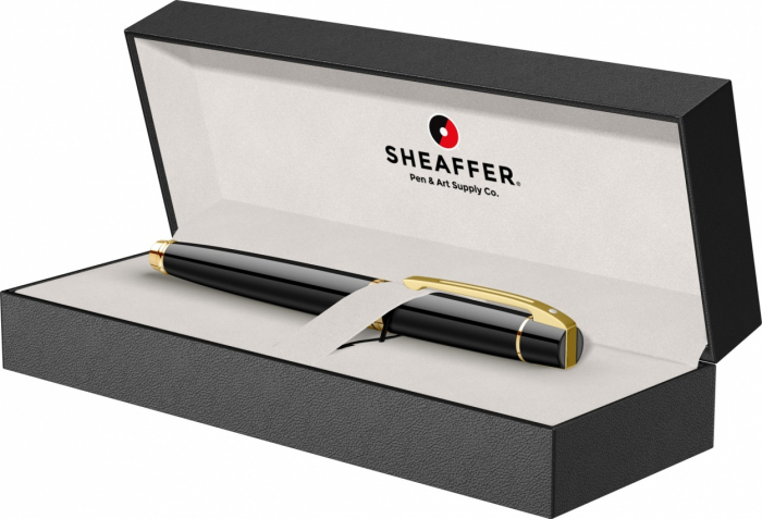 Stilou Sheaffer 300 Glossy Black GT [2]