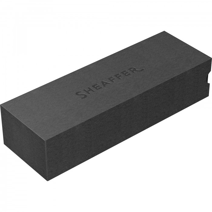 Stilou Sheaffer Intensity White & Engraved Chrome Spiral CT [6]