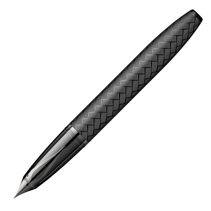 Stilou Sheaffer Legacy Chevron Matte Black GMT [5]