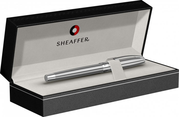 Stilou Sheaffer Sagaris Engraved Chrome CT [9]