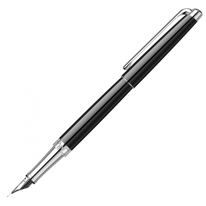 Stilou Slim Leman Ebony Black SRT 18k, Caran d'Ache [8]