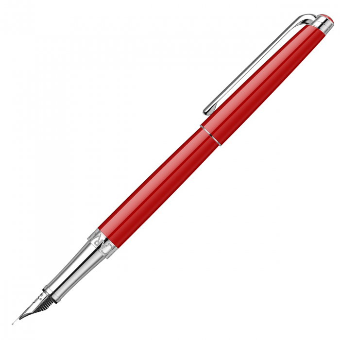 Stilou Slim Leman Scarlet Red SRT, Caran d'Ache [5]