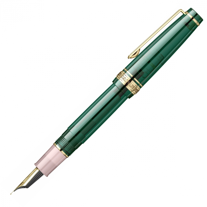 Stilou Slim Size ProGear Shikiori Sansui Komakusa Teal GT 14K, Sailor [5]