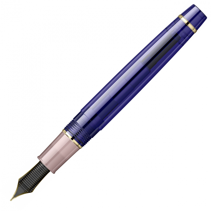 Stilou Slim Size ProGear Shikiori Sansui Yutsubame Indigo GT 14K , Sailor [9]