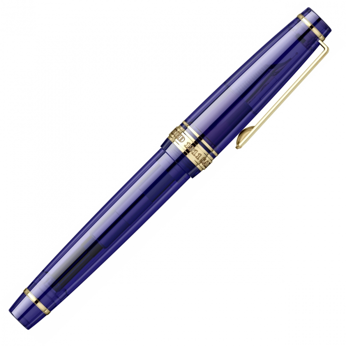 Stilou Slim Size ProGear Shikiori Sansui Yutsubame Indigo GT 14K , Sailor [8]