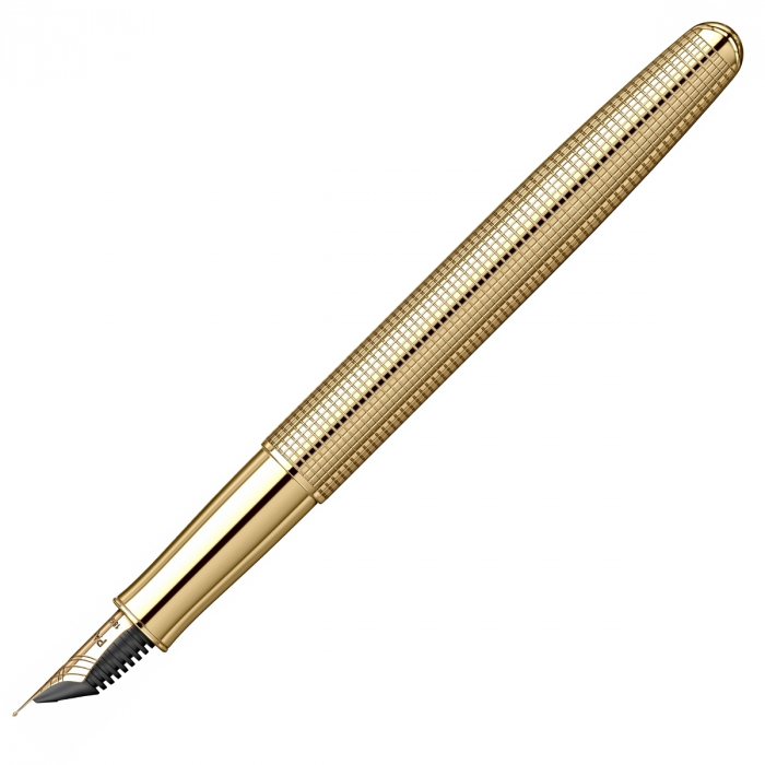 Stilou Sonnet Royal​​​​​​​ SE Ciselé Golden GT 18k , Parker [8]