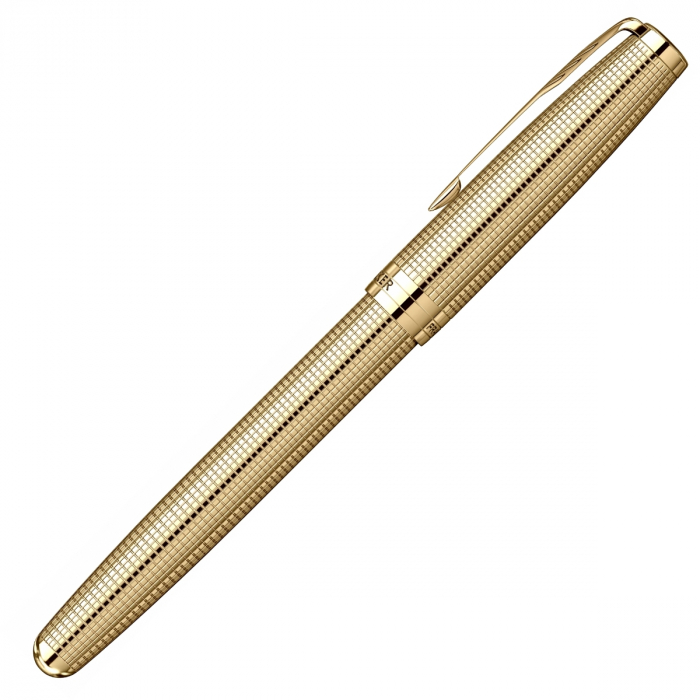 Stilou Sonnet Royal​​​​​​​ SE Ciselé Golden GT 18k , Parker [6]