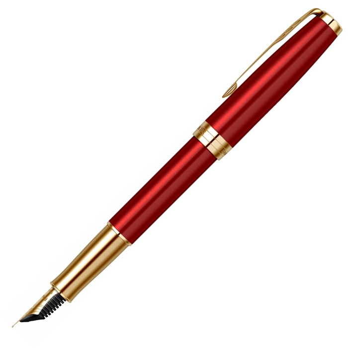 Stilou Sonnet Royal Red Lacquer GT 18K, Parker [8]