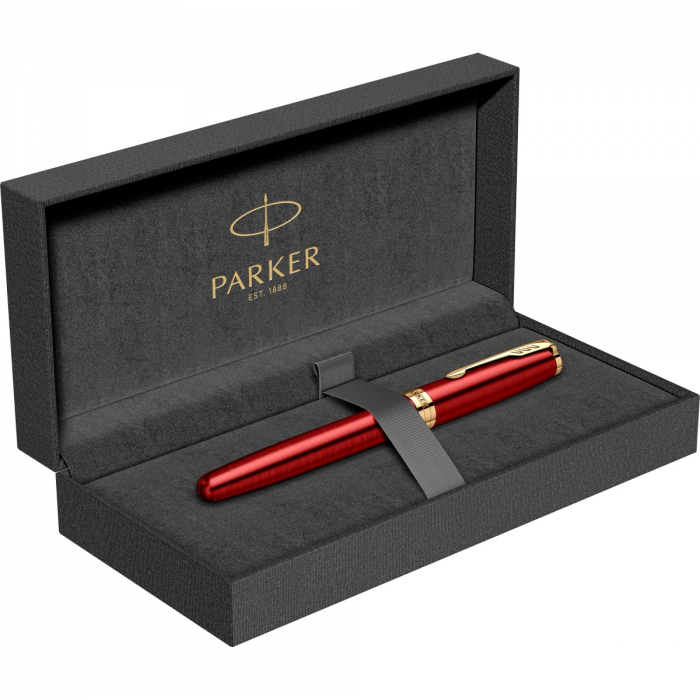 Stilou Sonnet Royal Red Lacquer GT 18K, Parker [4]