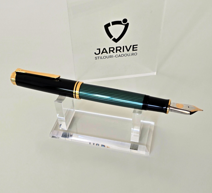 Stilou Souveran M1000 Black-Green, Pelikan [10]